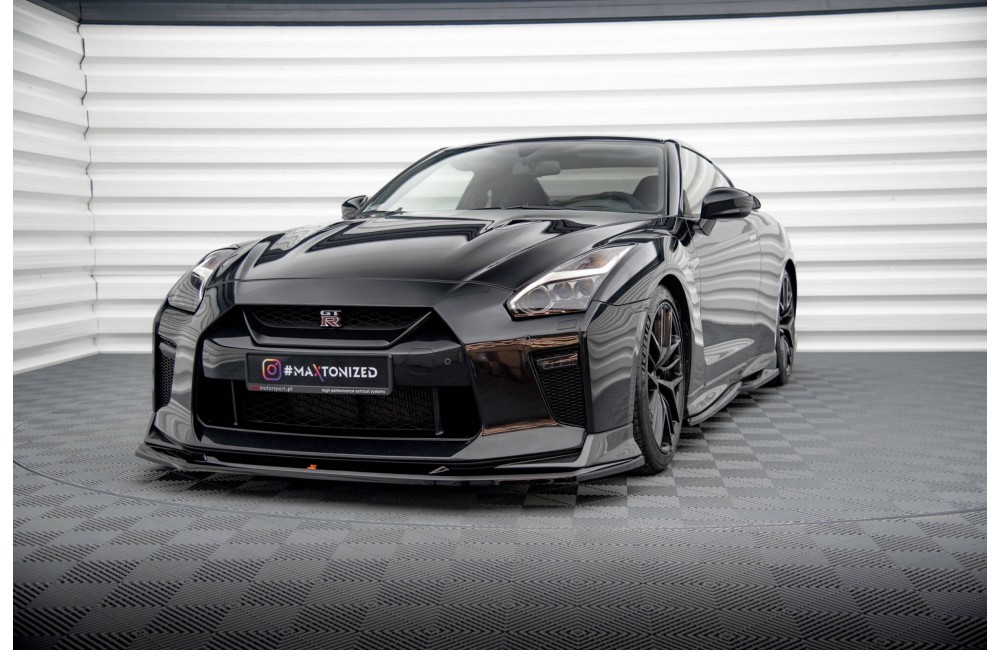 Front Splitter V.1 Nissan GTR R35 Facelift