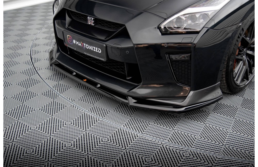 Front Splitter V.2 Nissan GTR R35 Facelift