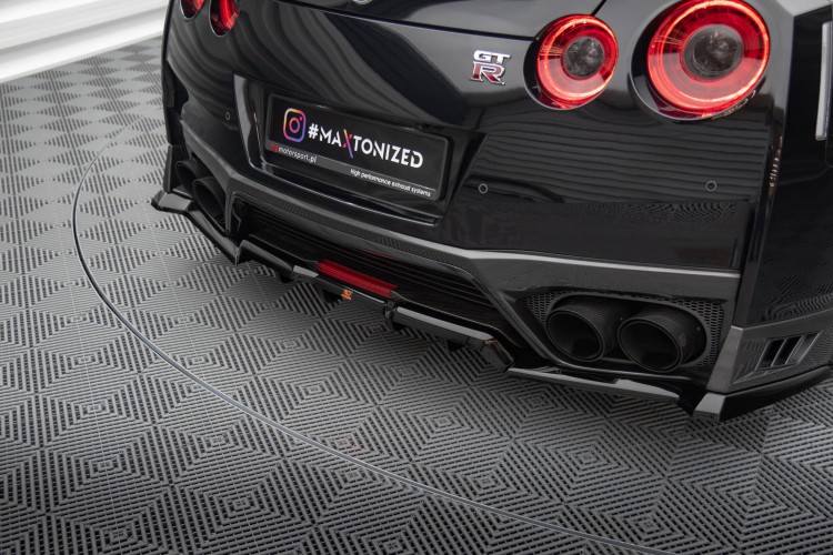 Πίσω Αεροτομή (με κάθετες ράβδους) Nissan GTR R35 Facelift