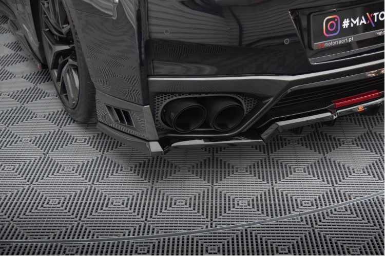 Πίσω Πλευρικοί Splitters Nissan GTR R35 Facelift