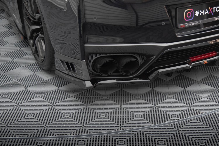 Πίσω Πλευρικοί Splitters Nissan GTR R35 Facelift