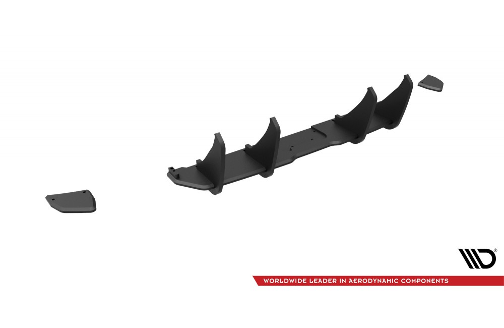 Street Pro Rear Diffuser Nissan 370Z  - Black