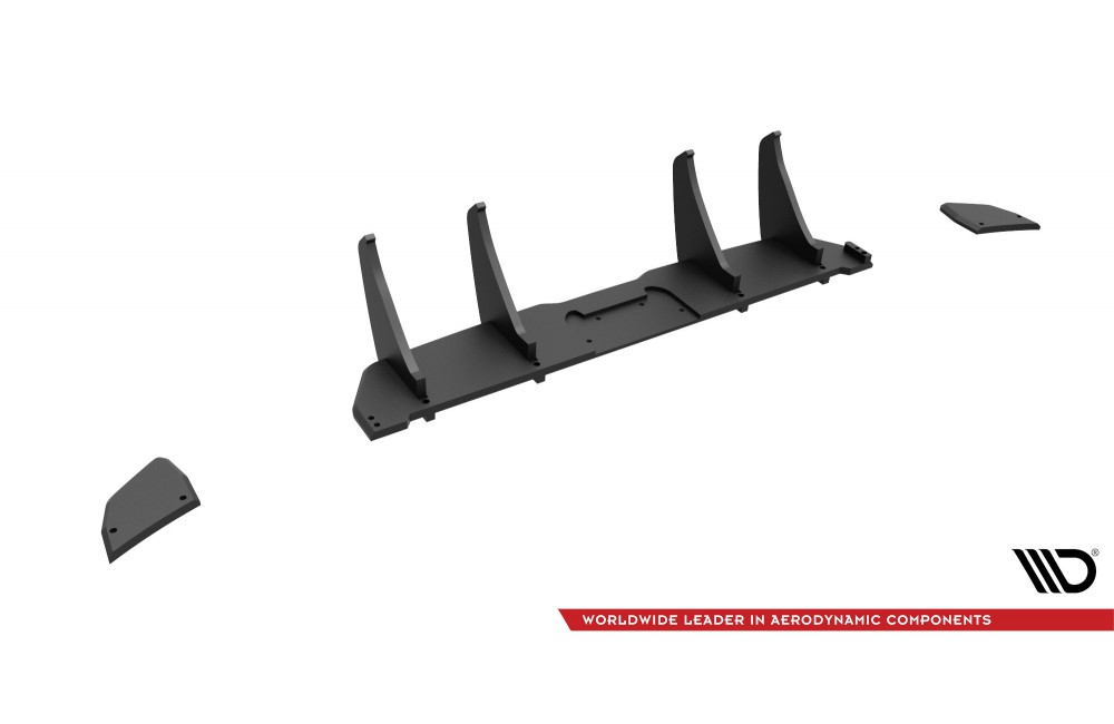 Street Pro Rear Diffuser Nissan 370Z  - Black