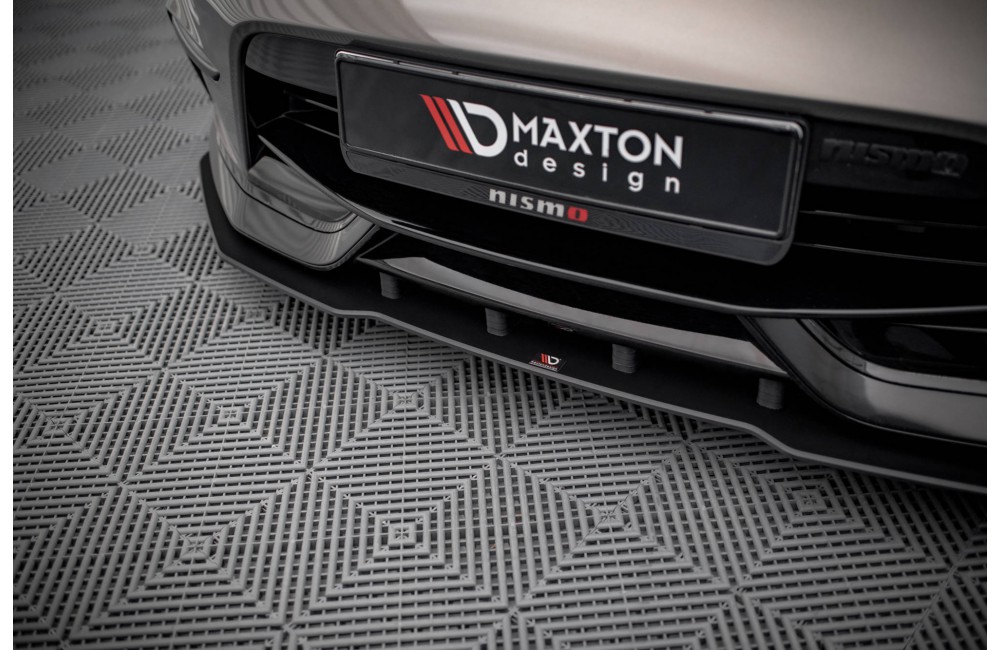 Street Pro Front Splitter Nissan 370Z Nismo Facelift - Black