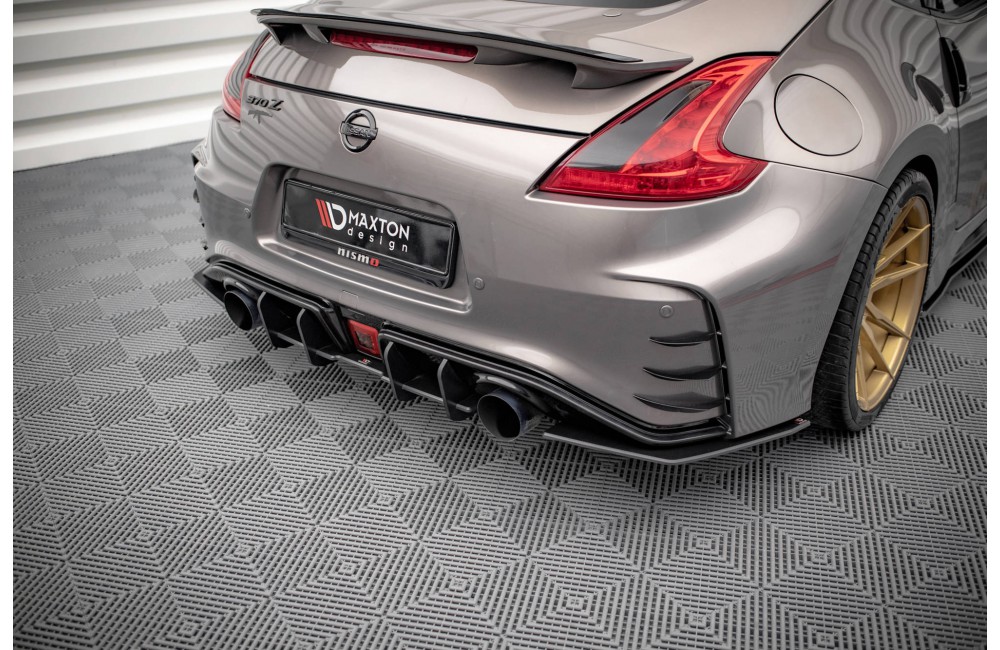 Street Pro Rear Diffuser Nissan 370Z Nismo Facelift - Black