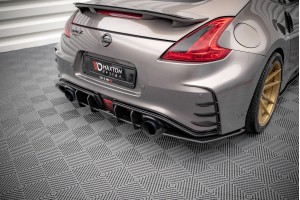 Street Pro Rear Diffuser Nissan 370Z Nismo Facelift - Black