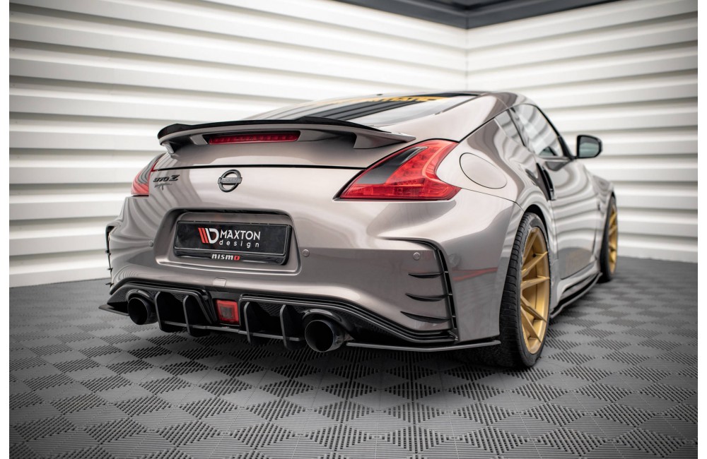 Street Pro Rear Diffuser Nissan 370Z Nismo Facelift - Black