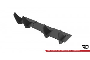 Street Pro Rear Diffuser Nissan 370Z Nismo Facelift - Black