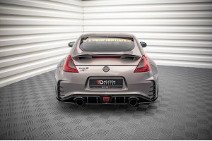 Street Pro Rear Side Splitters Nissan 370Z Nismo Facelift - Black Street Pro Rear Side Splitters Nissan 370Z Nismo Facelift - Black