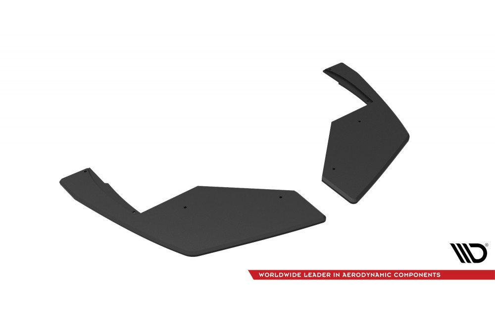 Street Pro Rear Side Splitters Nissan 370Z Nismo Facelift - Black Street Pro Rear Side Splitters Nissan 370Z Nismo Facelift - Black
