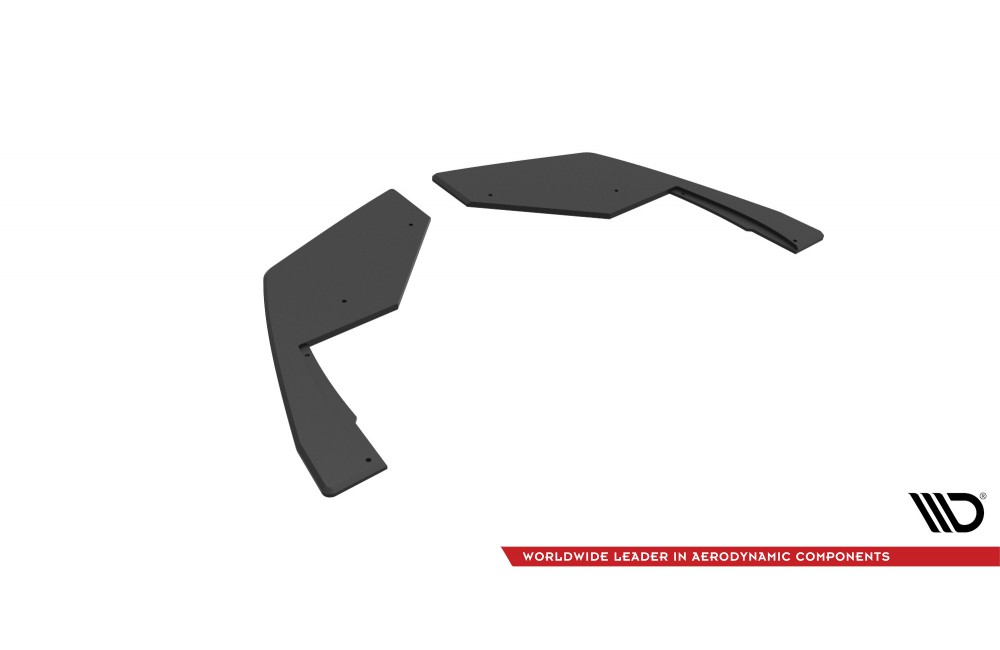 Street Pro Rear Side Splitters Nissan 370Z Nismo Facelift - Black Street Pro Rear Side Splitters Nissan 370Z Nismo Facelift - Black