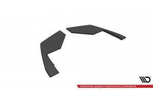 Street Pro Rear Side Splitters Nissan 370Z Nismo Facelift - Black Street Pro Rear Side Splitters Nissan 370Z Nismo Facelift - Black