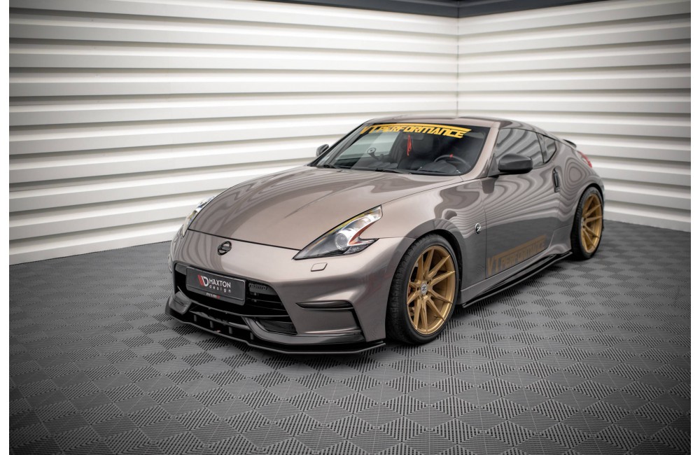 Street Pro Side Skirts Diffusers Nissan 370Z Nismo Facelift - Black Street Pro Side Skirts Diffusers Nissan 370Z Nismo Facelift - Black