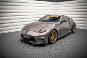 Street Pro Side Skirts Diffusers Nissan 370Z Nismo Facelift - Black Street Pro Side Skirts Diffusers Nissan 370Z Nismo Facelift - Black