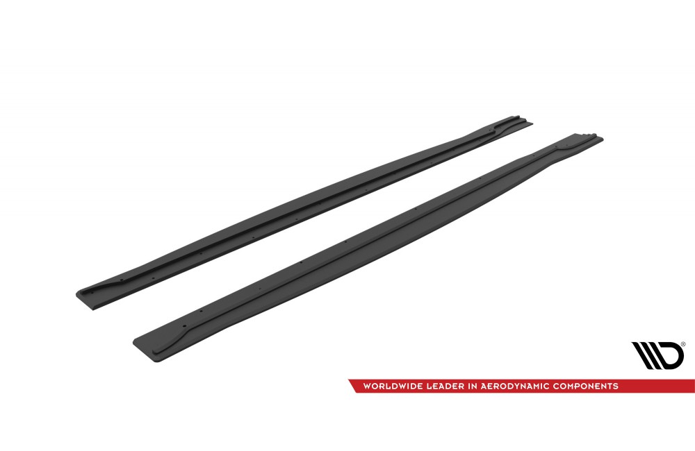 Street Pro Side Skirts Diffusers Nissan 370Z Nismo Facelift - Black Street Pro Side Skirts Diffusers Nissan 370Z Nismo Facelift - Black