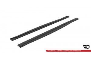 Street Pro Side Skirts Diffusers Nissan 370Z Nismo Facelift - Black Street Pro Side Skirts Diffusers Nissan 370Z Nismo Facelift - Black