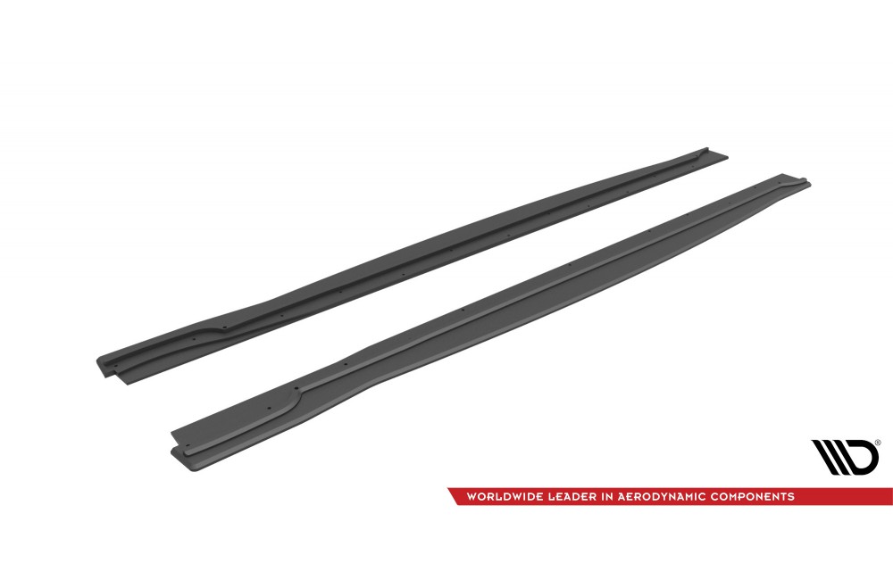 Street Pro Side Skirts Diffusers Nissan 370Z Nismo Facelift - Black Street Pro Side Skirts Diffusers Nissan 370Z Nismo Facelift - Black