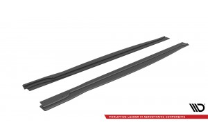 Street Pro Side Skirts Diffusers Nissan 370Z Nismo Facelift - Black Street Pro Side Skirts Diffusers Nissan 370Z Nismo Facelift - Black