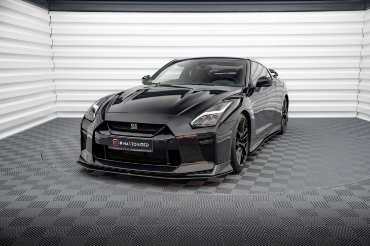 Street Pro Μπροστινή Αεροτομή Nissan GTR R35 Facelift