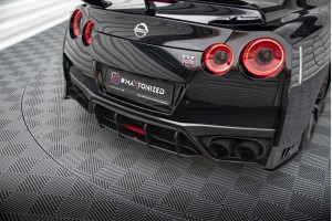 Street Pro Rear Diffuser Nissan GTR R35 Facelift - Black