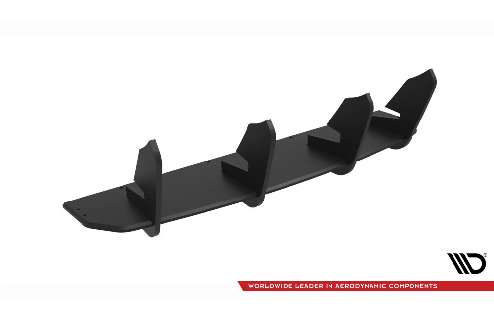 Street Pro Rear Diffuser Nissan GTR R35 Facelift - Black