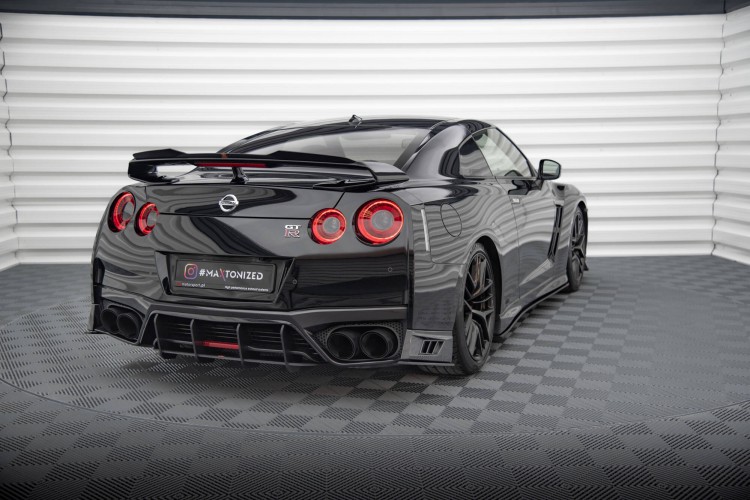 Street Pro Πίσω Πλευρικοί Αεραγωγοί Nissan GTR R35 Facelift