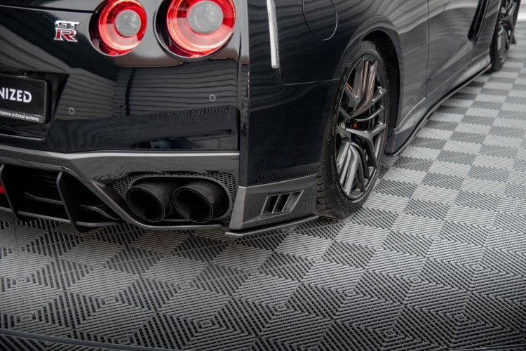 Street Pro Πίσω Πλευρικοί Αεραγωγοί Nissan GTR R35 Facelift