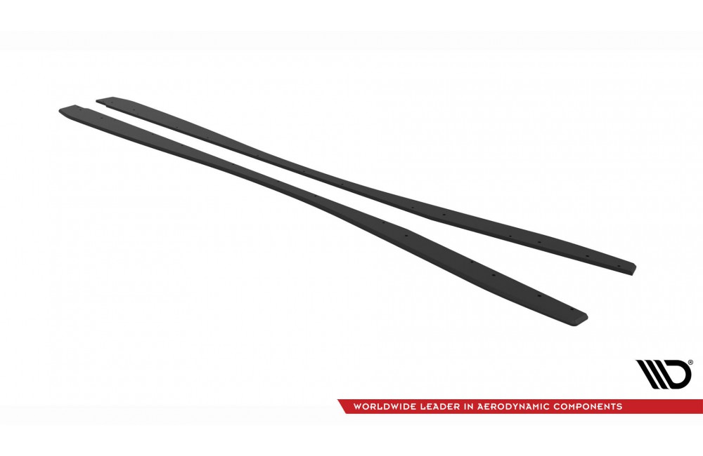 Street Pro Side Skirts Diffusers Nissan GTR R35 Facelift - Black Street Pro Side Skirts Diffusers Nissan GTR R35 Facelift - Black