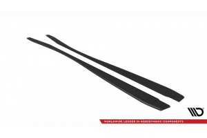 Street Pro Side Skirts Diffusers Nissan GTR R35 Facelift - Black Street Pro Side Skirts Diffusers Nissan GTR R35 Facelift - Black