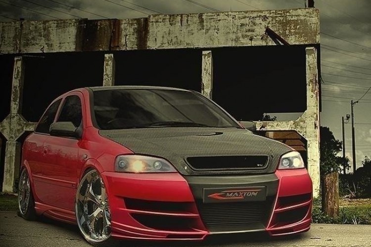 ΜΠΡΟΣΤΙΝΟΣ ΠΡΟΦΥΛΑΚΤΗΡΑΣ OPEL ASTRA G < INFERNO >