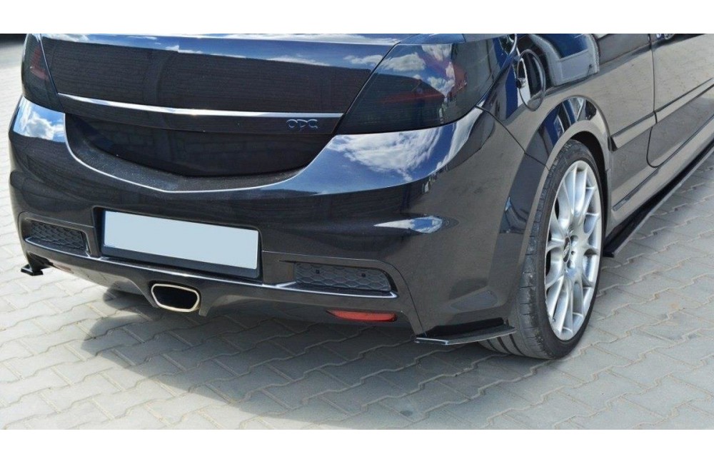 REAR SIDE SPLITTERS OPEL ASTRA H (FOR OPC / VXR)