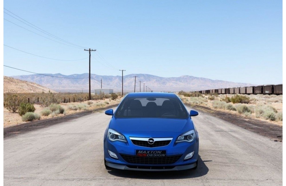 FRONT SPLITTER OPEL ASTRA J (pre-facelift)
