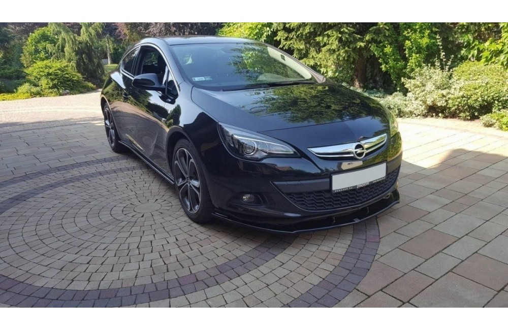 FRONT SPLITTER OPEL ASTRA J GTC