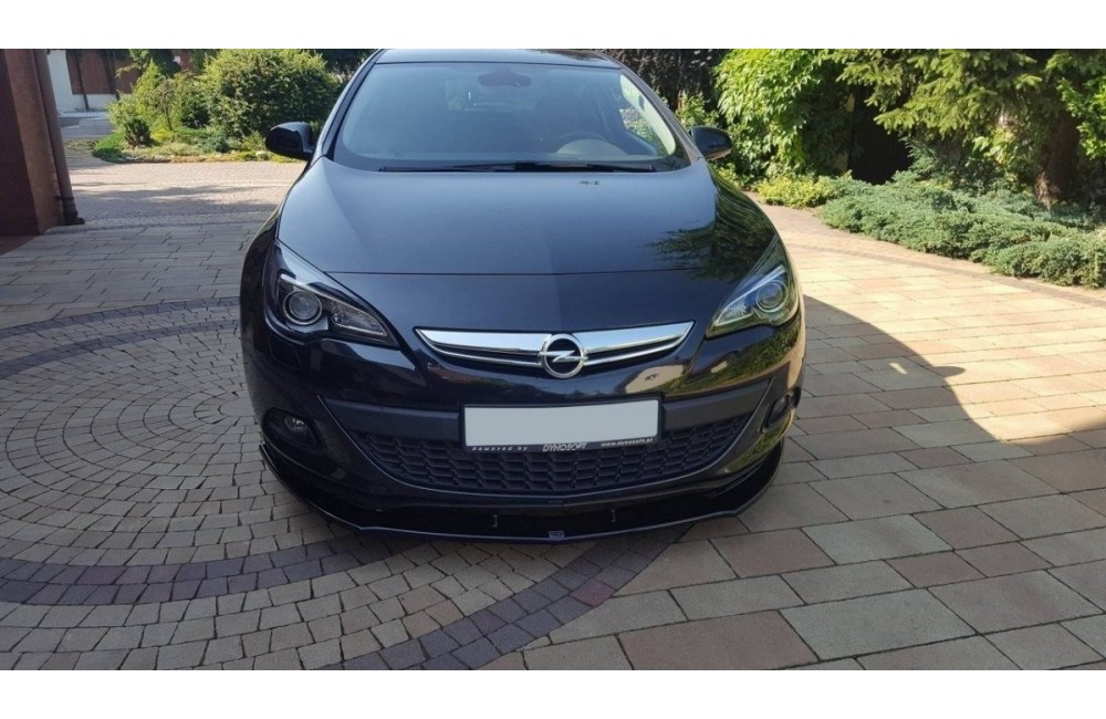FRONT SPLITTER OPEL ASTRA J GTC