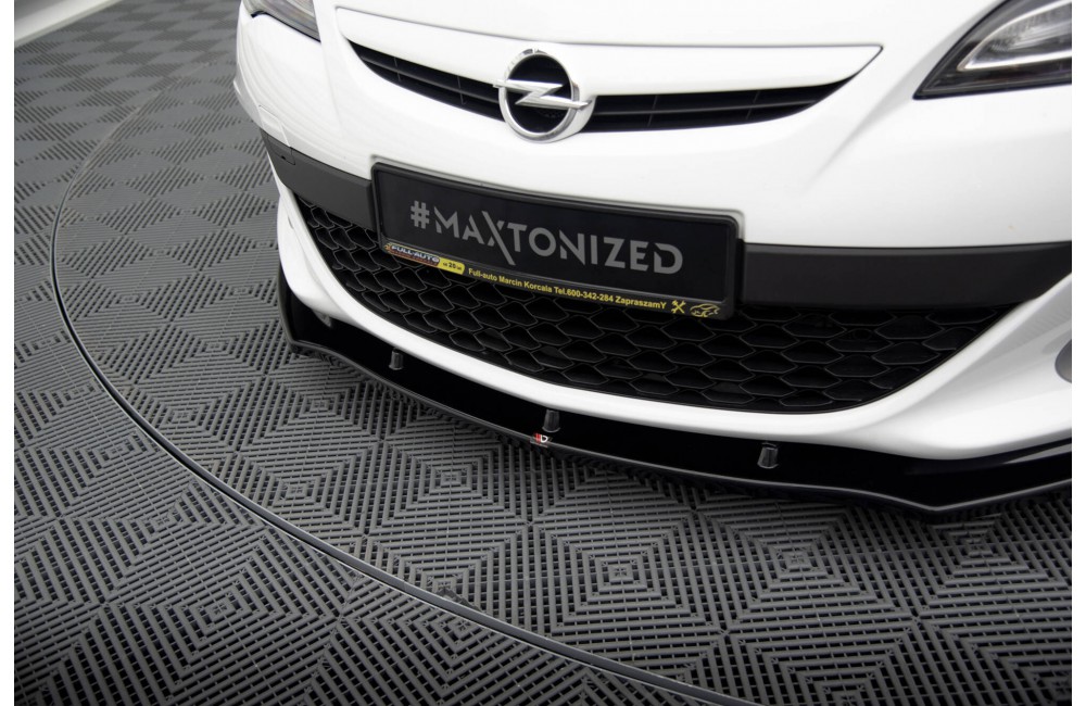 FRONT SPLITTER OPEL ASTRA J OPC / VXR v.1