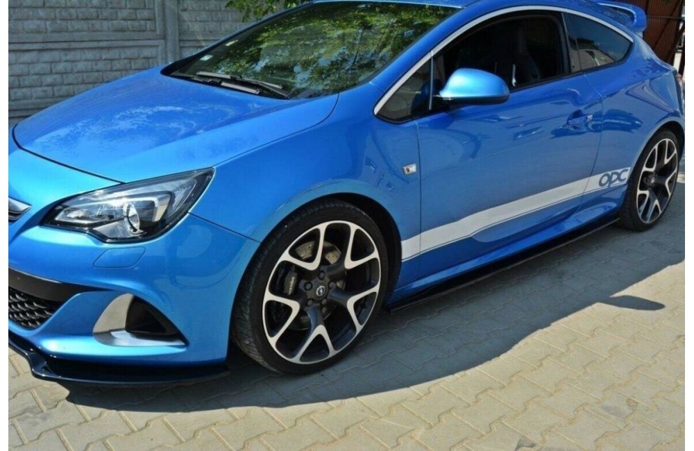 SIDE SKIRTS DIFFUSERS OPEL ASTRA J OPC / VXR