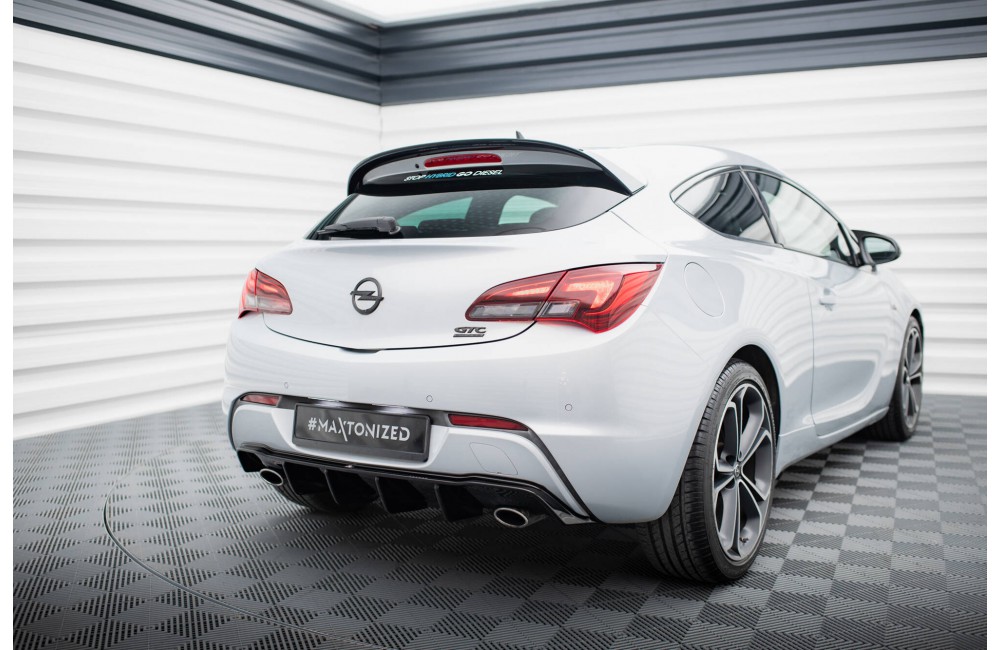 Rear Valance Opel Astra GTC OPC-Line J (Version with single exhausts on both sides)