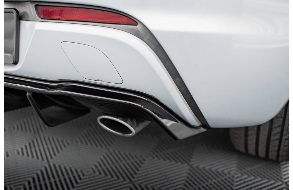 Rear Valance Opel Astra GTC OPC-Line J (Version with single exhausts on both sides)