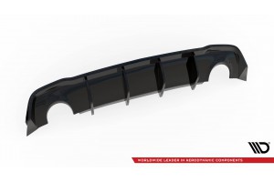 Rear Valance Opel Astra GTC OPC-Line J (Version with single exhausts on both sides)