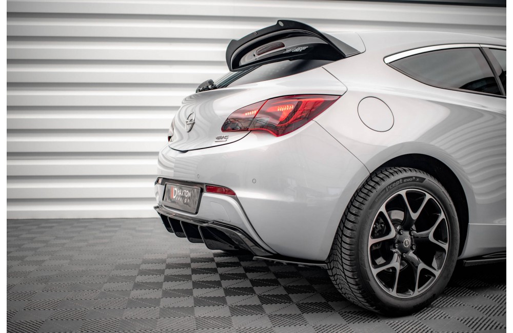 Rear Valance Opel Astra GTC OPC-Line J (Version with single exhaust on one side)