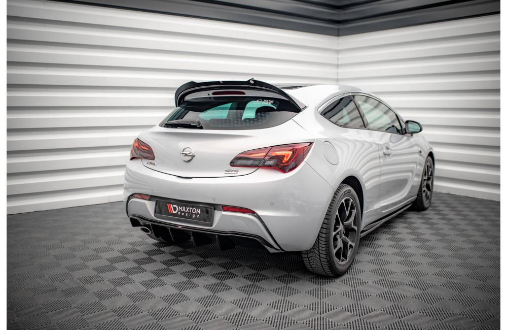 Rear Valance Opel Astra GTC OPC-Line J (Version with single exhaust on one side)