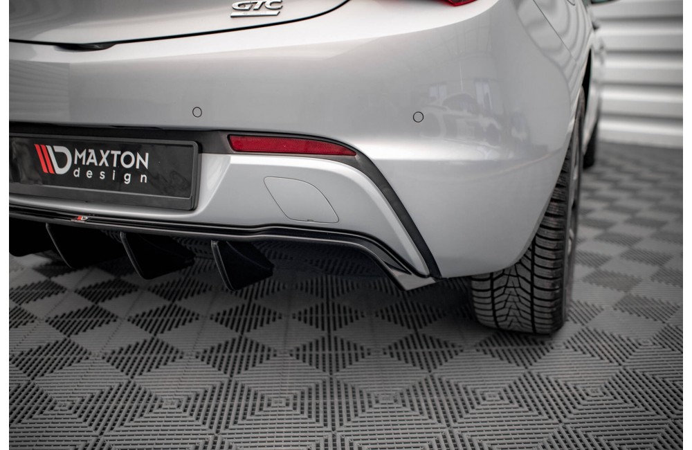 Rear Valance Opel Astra GTC OPC-Line J (Version with single exhaust on one side)