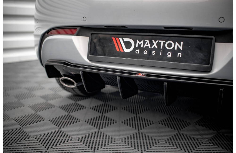 Rear Valance Opel Astra GTC OPC-Line J (Version with single exhaust on one side)