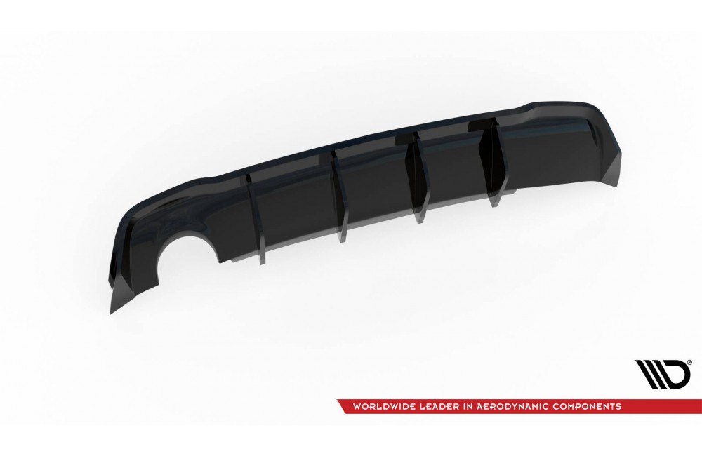 Rear Valance Opel Astra GTC OPC-Line J (Version with single exhaust on one side)