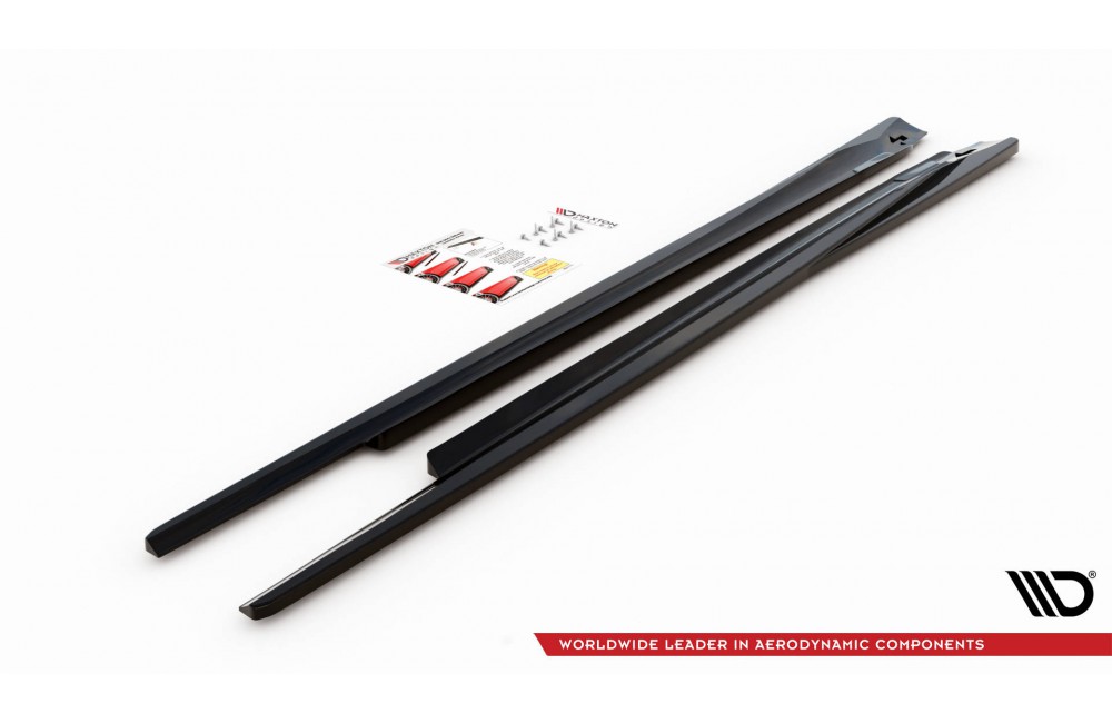 Side Skirts Diffusers Opel Astra GTC OPC-Line J