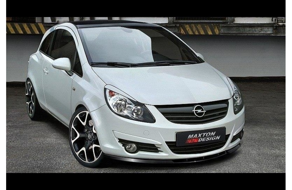 FRONT SPLITTER OPEL CORSA D (PREFACE)