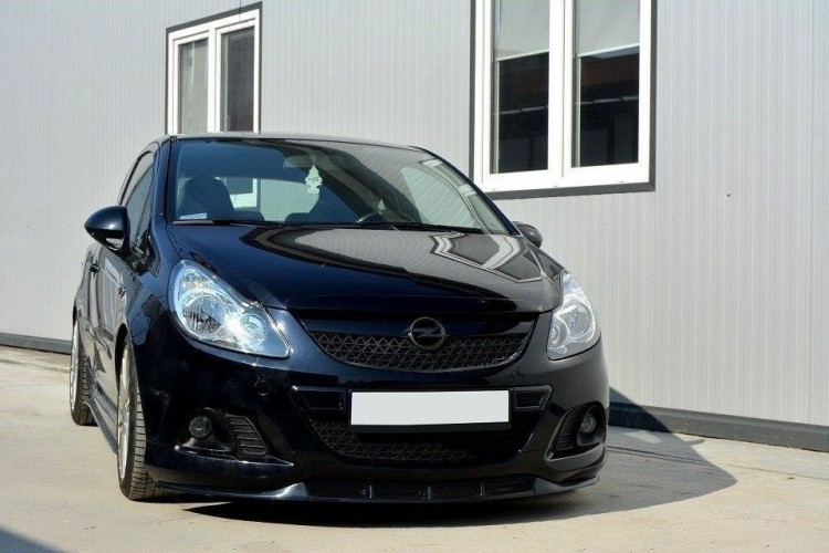 ΜΠΡΟΣΤΙΝΟ SPLITTER OPEL CORSA D NURBURG (ΓΙΑ OPC / VXR BUMPER)