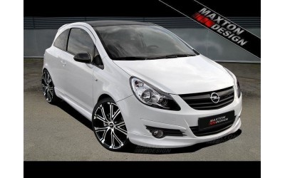 FRONT BUMPER SPOILER OPEL CORSA D (PREFACE)