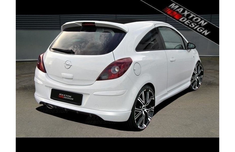 REAR BUMPER EXTENSION OPEL CORSA D