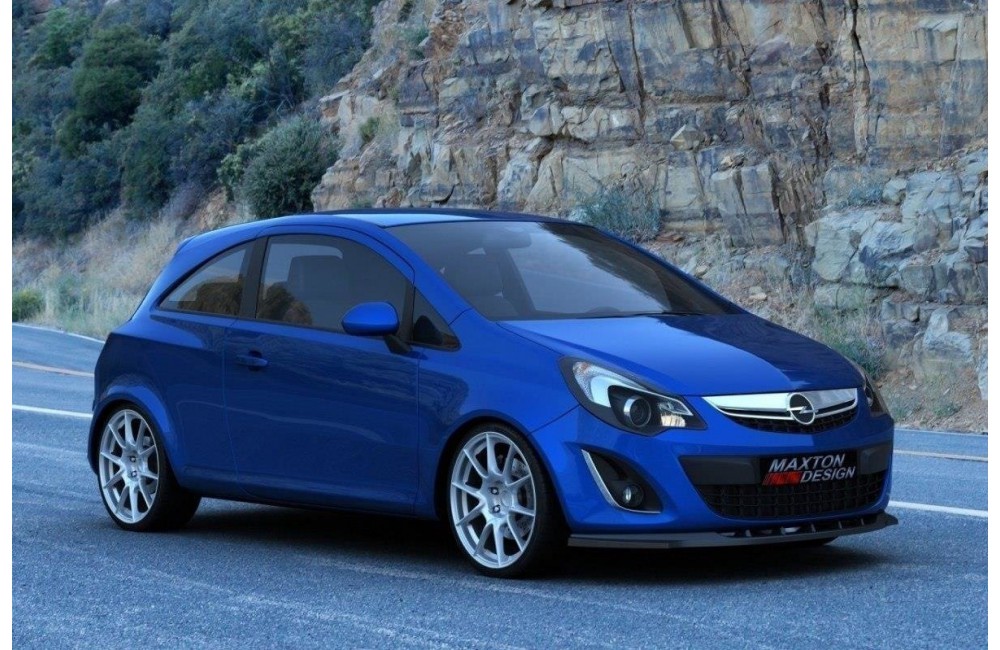FRONT SPLITTER OPEL CORSA D (FACELIFT)